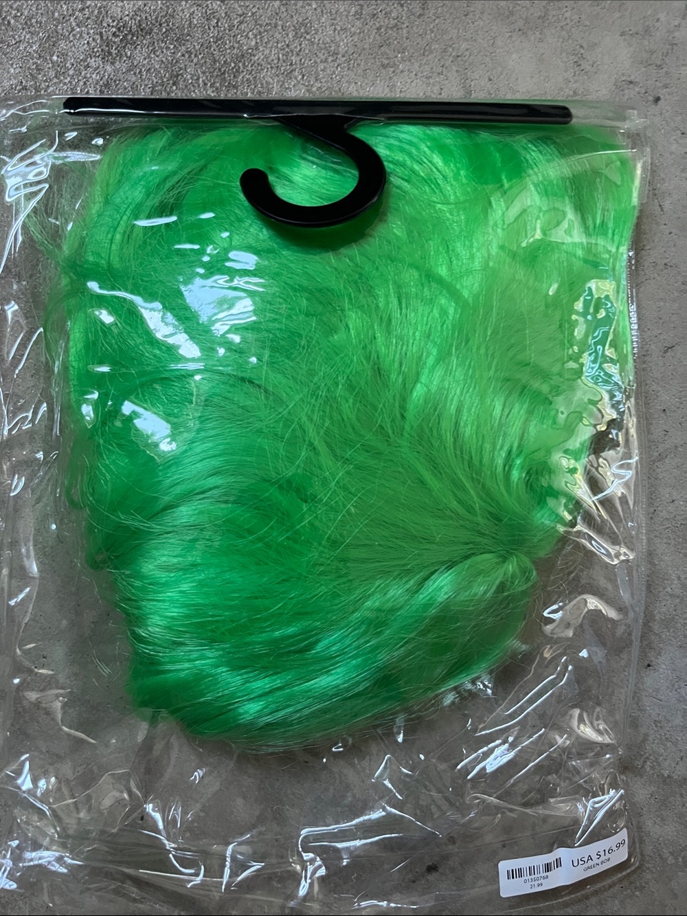 Vibrant Green Synthetic Wig - Women’s Bold Fashion Hairpiece